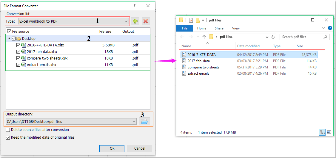 open pdf file with excel